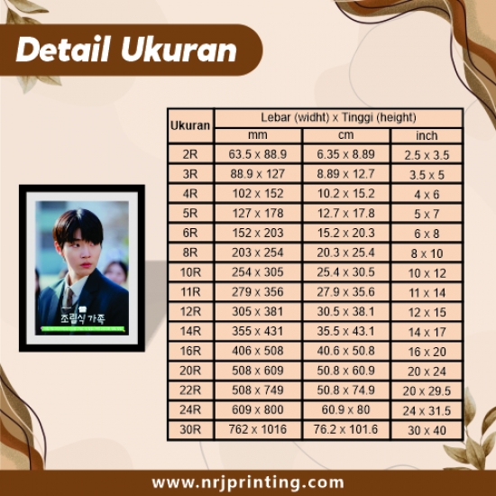 Cetak Foto 10R & 12R