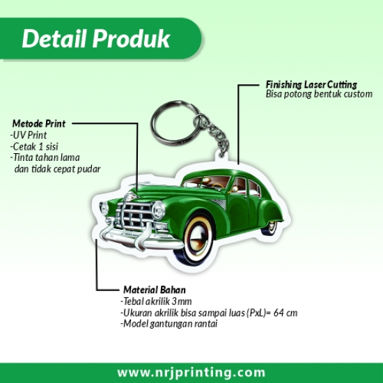 Gantungan Kunci Akrilik | Keychain