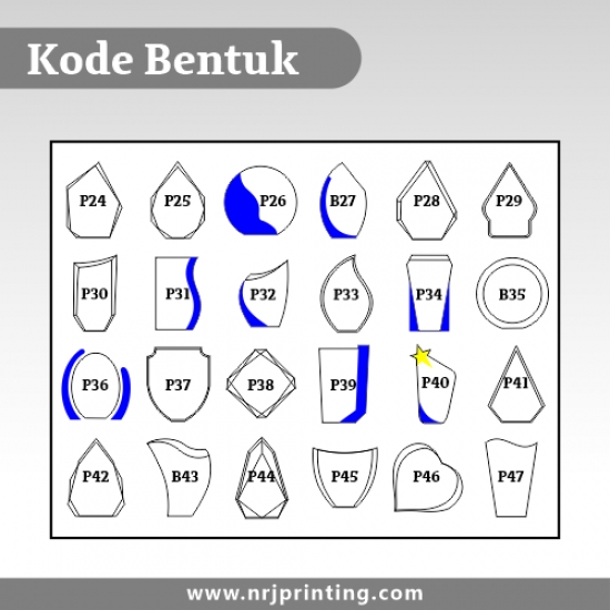 Piala/Plakat Akrilik 20 mm