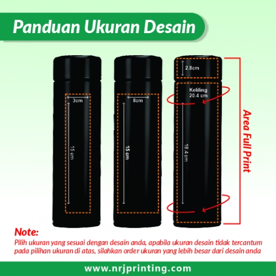 Termos Tumbler LED 500 ML