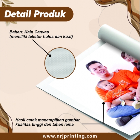 Cetak Foto Canvas
